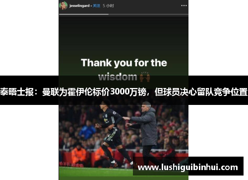 泰晤士报：曼联为霍伊伦标价3000万镑，但球员决心留队竞争位置